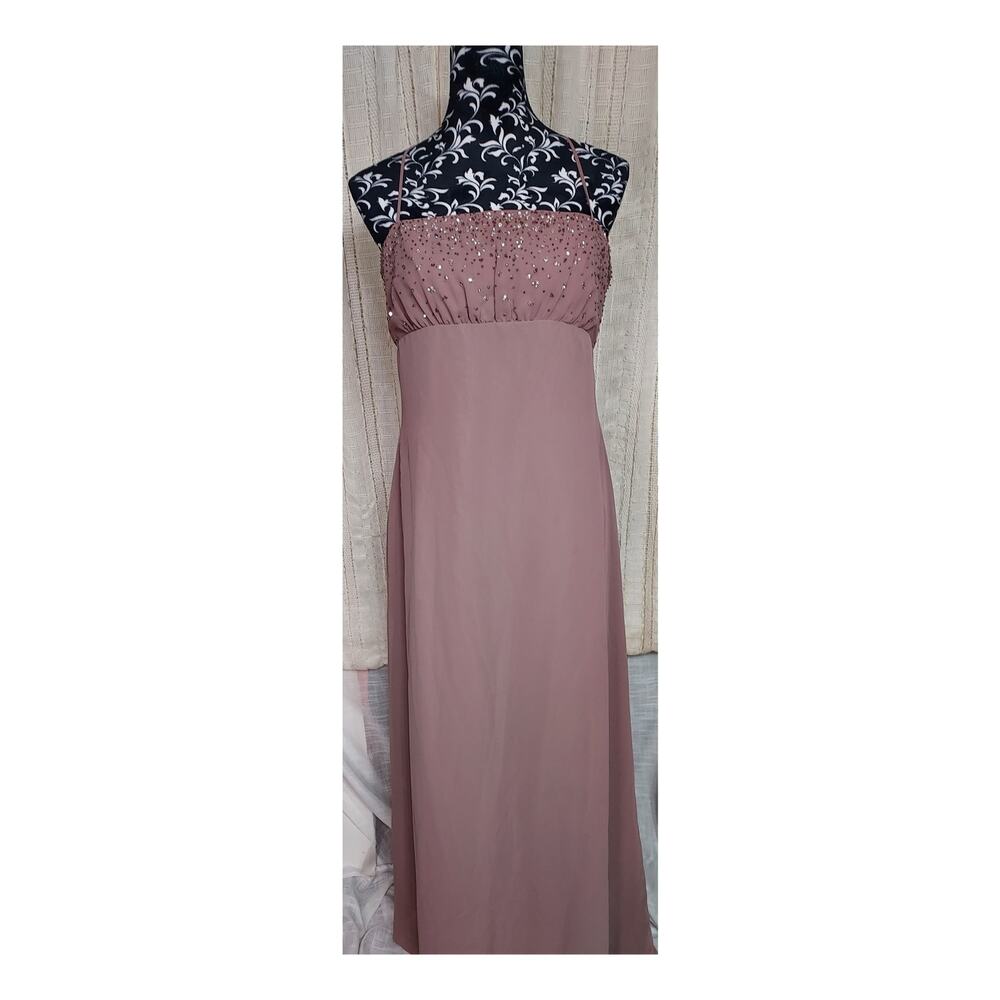 Alfred Angelo NWT Vintage Mauve Evening Gown for Proms or Weddings Size 14